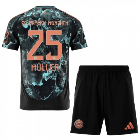 Maglia FC Bayern Monaco Muller 25 Bambino Trasferta Divisa 2024-25